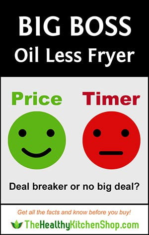 Big Boss Oil-Less Fryer Review - get the facts