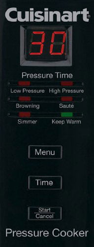 Cuisinart Electric Pressure Cooker Control Panel