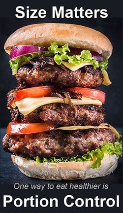 <p>Portion control is one of the simplest ways you can eat healthier, and it's one you can start doing right this minute without any special foods or cooking equipment.