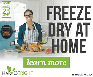 Click here to buy now or learn more about the Harvest Right Home Freeze Dryer