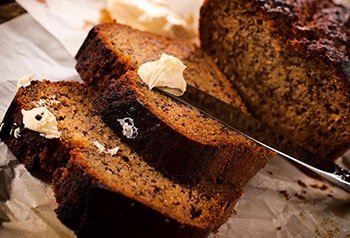 Banana Bread- Air Fryer Recipes at https://www.thehealthykitchenshop.com//