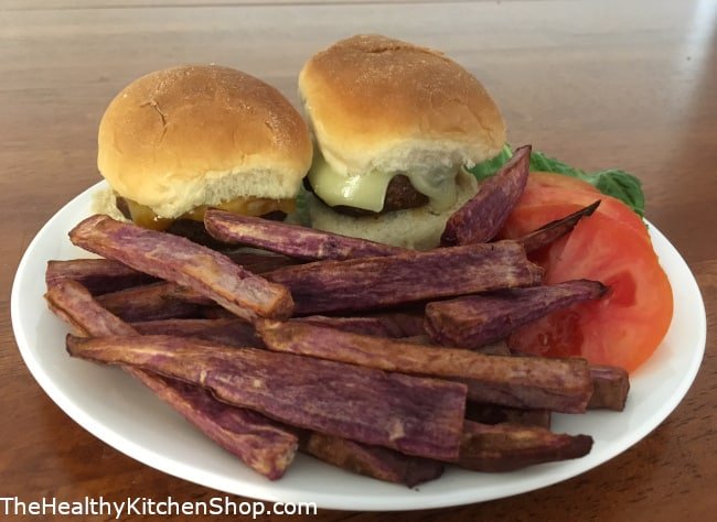 Purple Sweet Potatoe Fries from my Philips Air Fryer